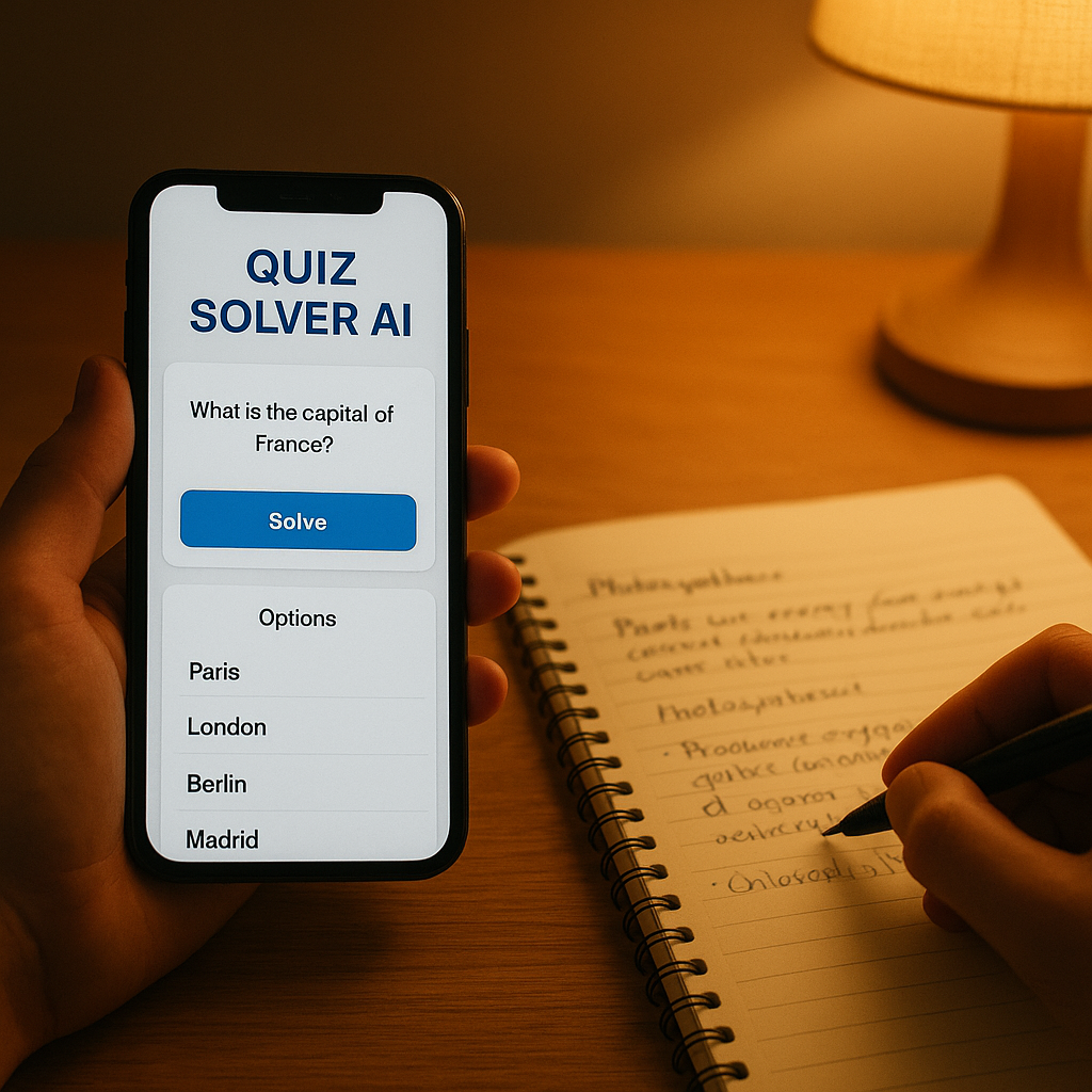 Quiz Solver AI vs Traditional Study Methods: Learn Faster